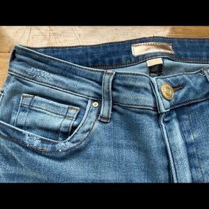 Kut Stevie Straight leg jeans high rise, size 4.